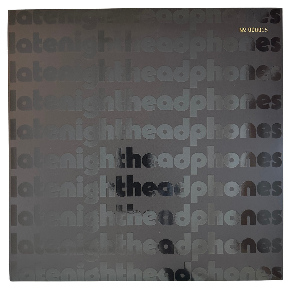 Esbe - Late Night Headphones Vol. 3 - Limited Edition Black Double 12 Inch Vinyl - COLD BUSTED
