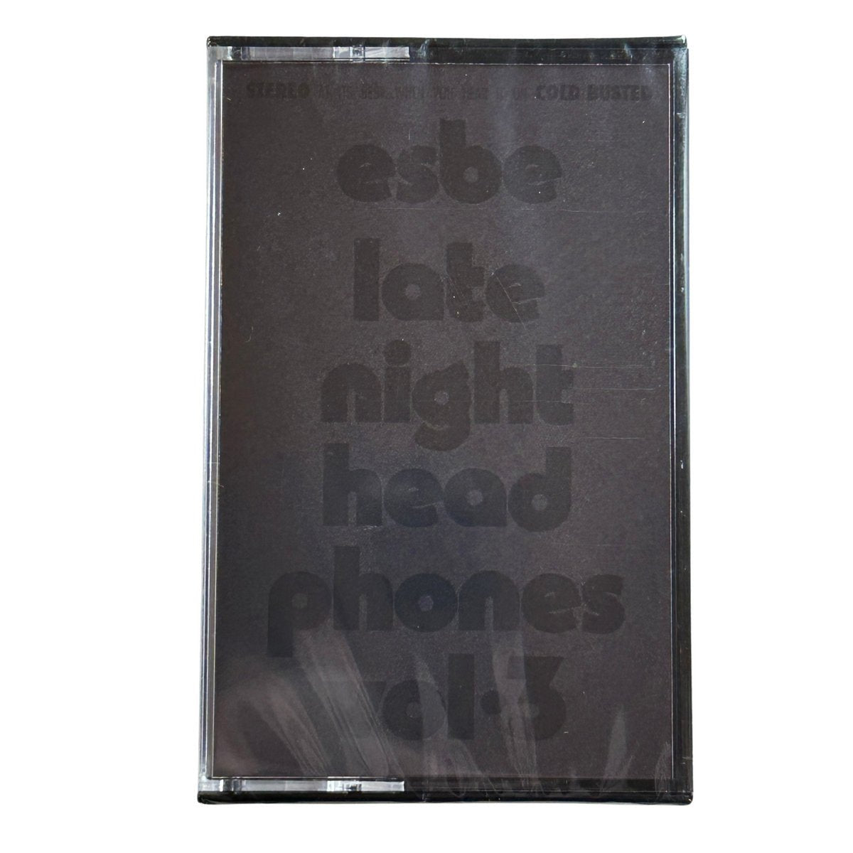 Esbe - Late Night Headphones Vol. 3 - Limited Edition Cassette - COLD BUSTED