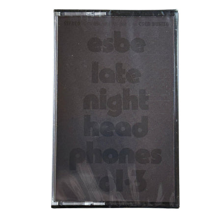 Esbe - Late Night Headphones Vol. 3 - Limited Edition Cassette - COLD BUSTED