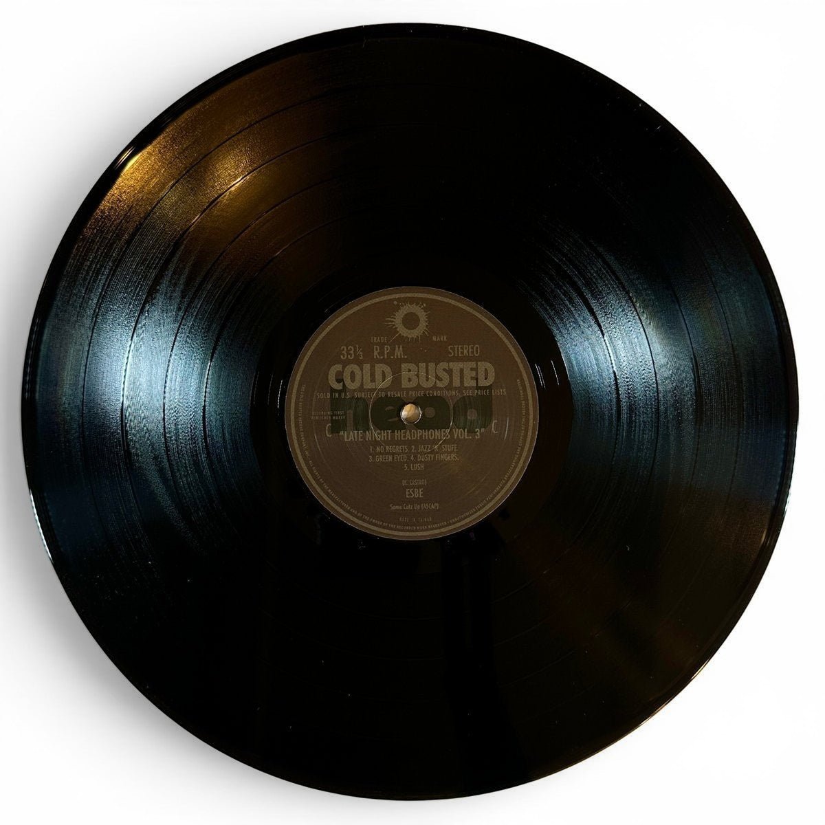 Esbe - Late Night Headphones Vol. 3 - Limited Edition Black Double 12 Inch Vinyl - 