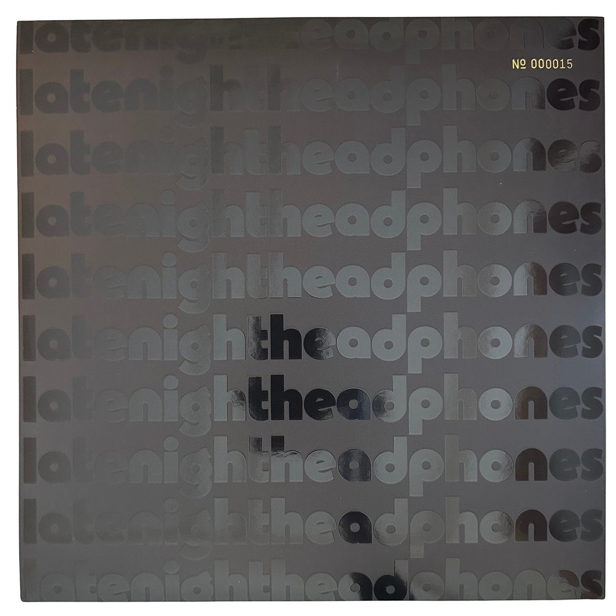 Esbe - Late Night Headphones Vol. 3 - Limited Edition Black Double 12 Inch Vinyl - 