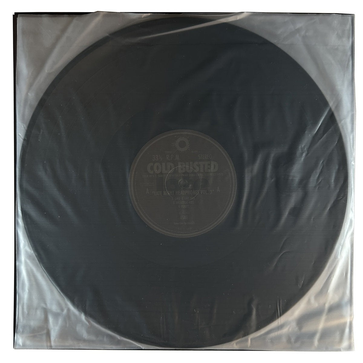 Esbe - Late Night Headphones Vol. 3 - Limited Edition Black Double 12 Inch Vinyl - 