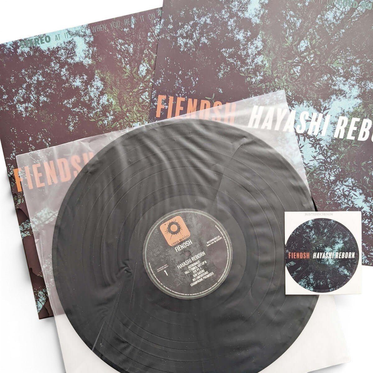 Fiendsh - Hayashi Reborn - Limited Edition 12 Inch Vinyl - COLD BUSTED