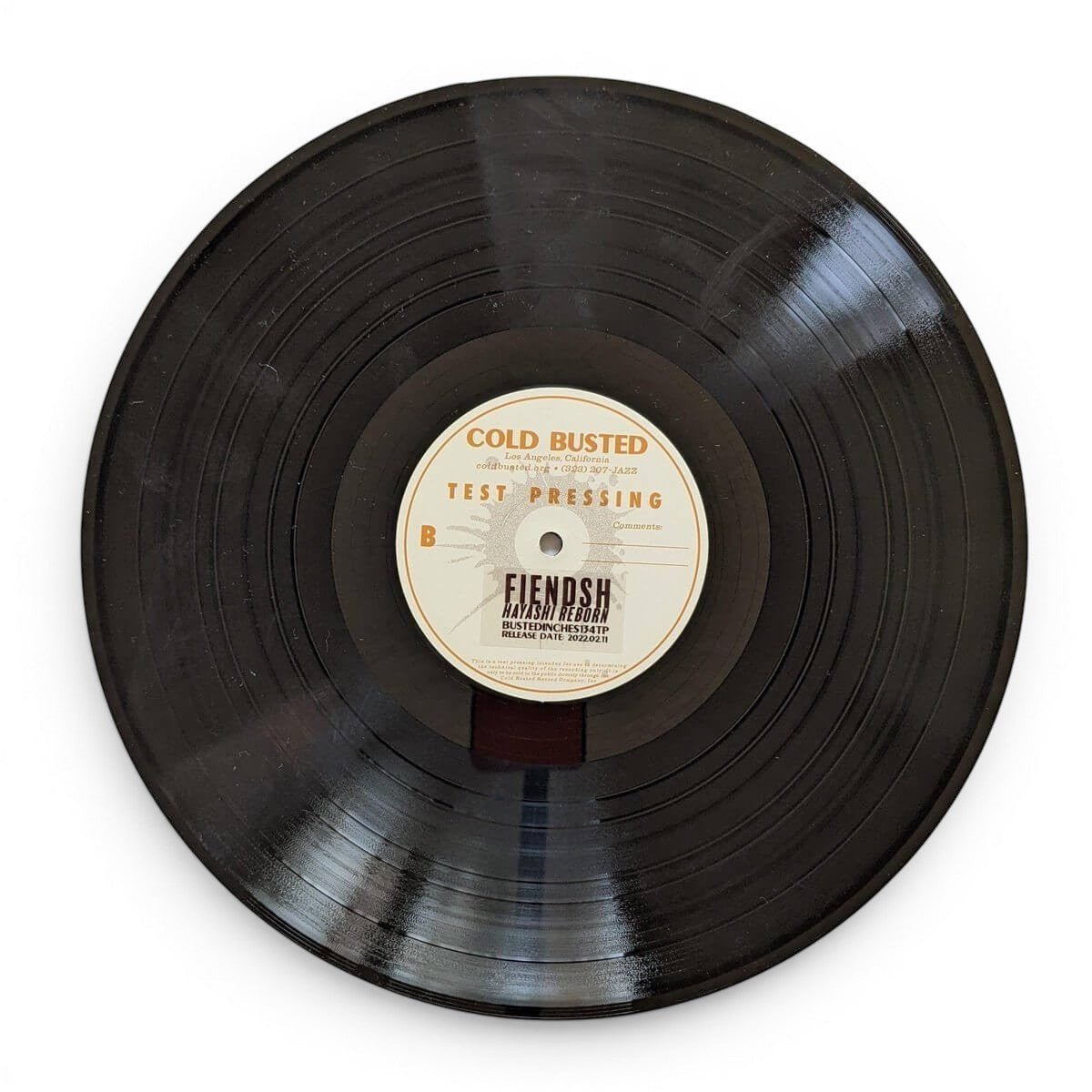 Fiendsh - Hayashi Reborn - Limited Edition 12 Inch Vinyl - COLD BUSTED