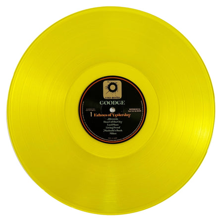 Goodge - Echoes Of Yesterday - Limited Edition Transparent Yellow 12 Inch Vinyl - 