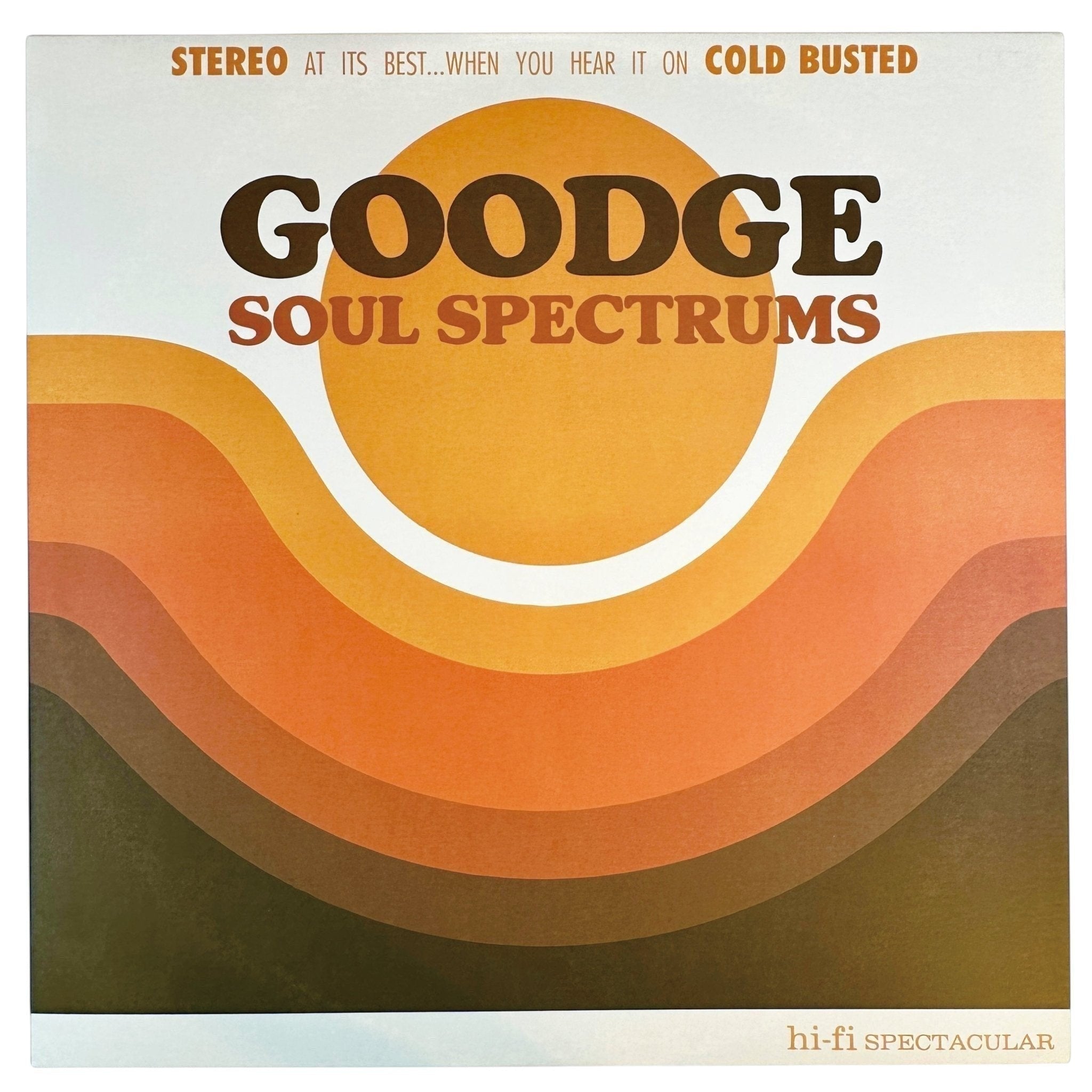 Goodge - Soul Spectrums - Limited Edition Black 12 Inch Vinyl - COLD BUSTED