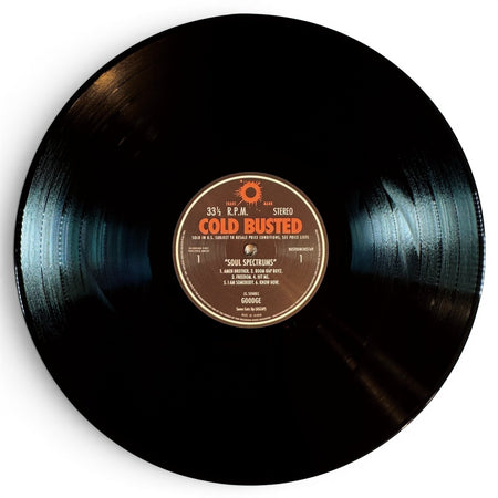 Goodge - Soul Spectrums - Limited Edition Black 12 Inch Vinyl - COLD BUSTED