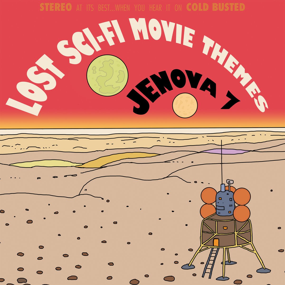 Jenova 7 - Lost Sci-Fi Movie Themes - COLD BUSTED