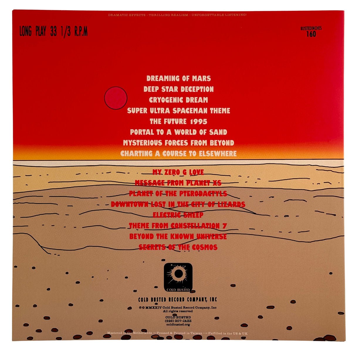 Jenova 7 - Lost Sci-Fi Movie Themes - COLD BUSTED