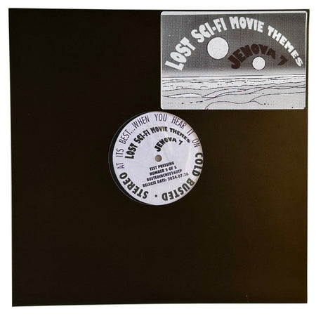 Jenova 7 - Lost Sci-Fi Movie Themes - Limited Edition 12 Inch Vinyl Test Pressing - 