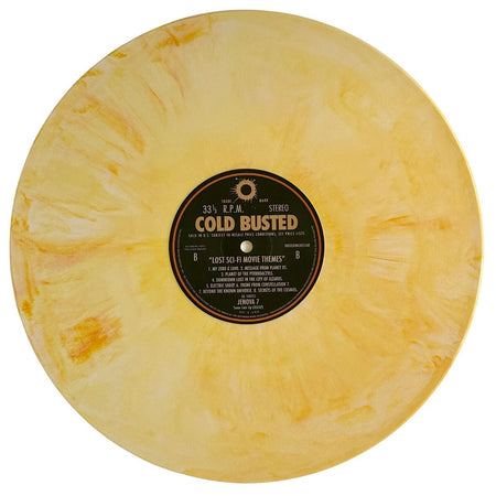 Jenova 7 - Lost Sci-Fi Movie Themes - Limited Edition Orange and White Marbled Colored Vinyl - 