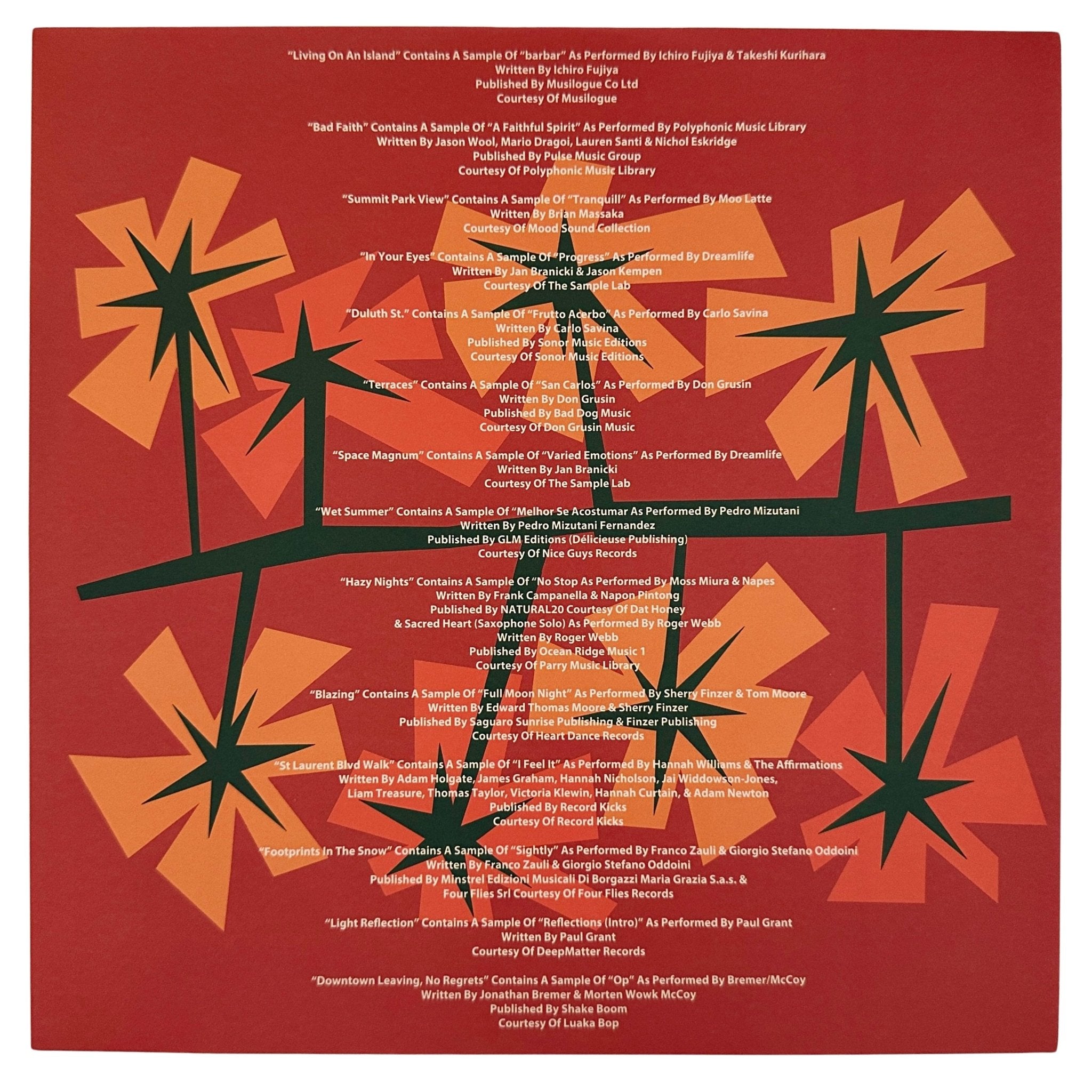 Karmawin - Lucky Tomatoes Island - Limited Edition Orange Colored 12 Inch Vinyl - COLD BUSTED