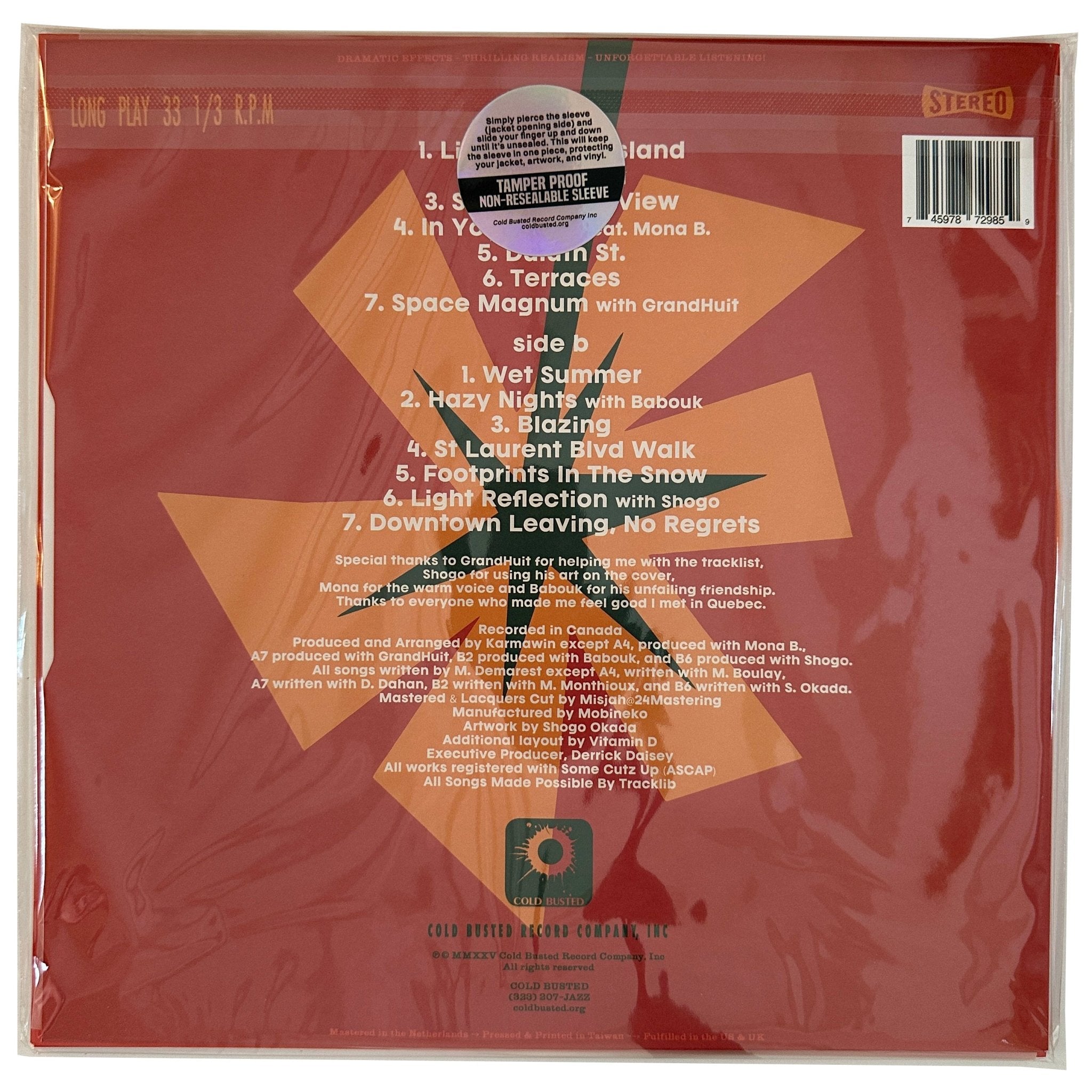 Karmawin - Lucky Tomatoes Island - COLD BUSTED