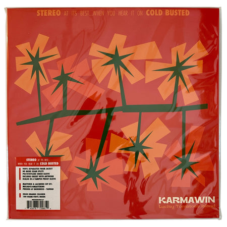 Karmawin - Lucky Tomatoes Island - Limited Edition Orange Colored 12 Inch Vinyl - COLD BUSTED