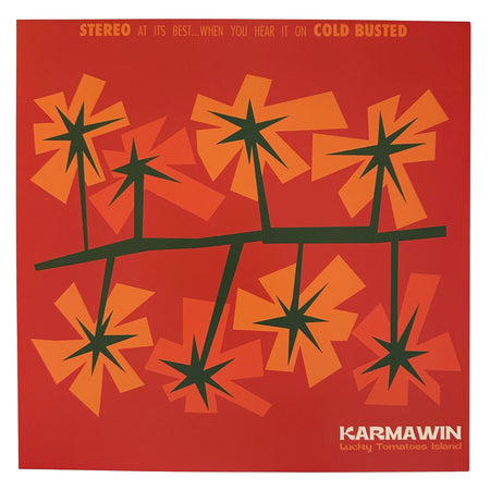 Karmawin - Lucky Tomatoes Island - Limited Edition Orange Colored 12 Inch Vinyl - COLD BUSTED