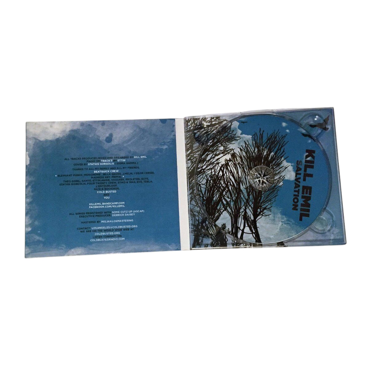 Kill Emil - Salvation - Limited Edition Compact Disc - Cold Busted