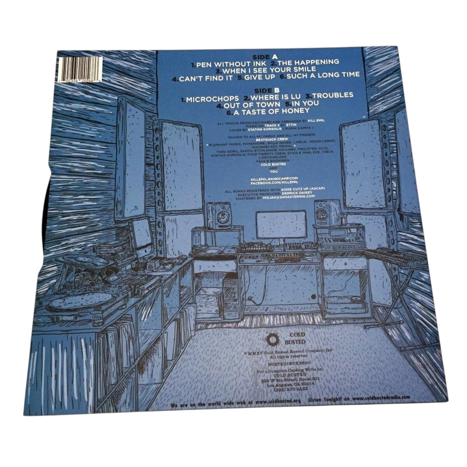 Kill Emil - Salvation - Limited Edition 12 Inch Vinyl - Cold Busted