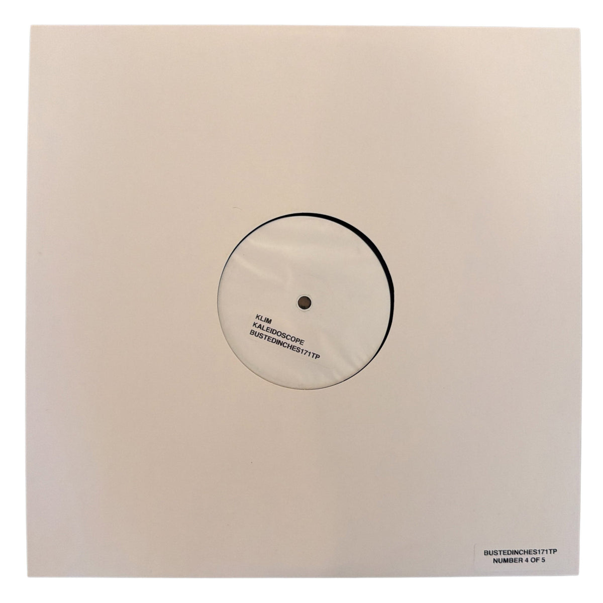 KLIM - Kaleidoscope - Limited Edition 12 Inch Vinyl Test Pressing - 