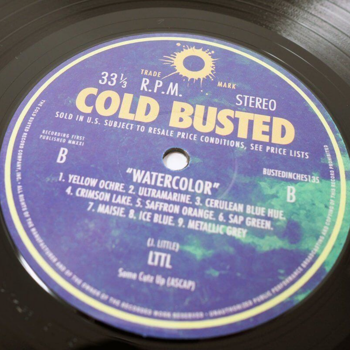 LTTL - Watercolor - Limited Edition 12 Inch Vinyl - 