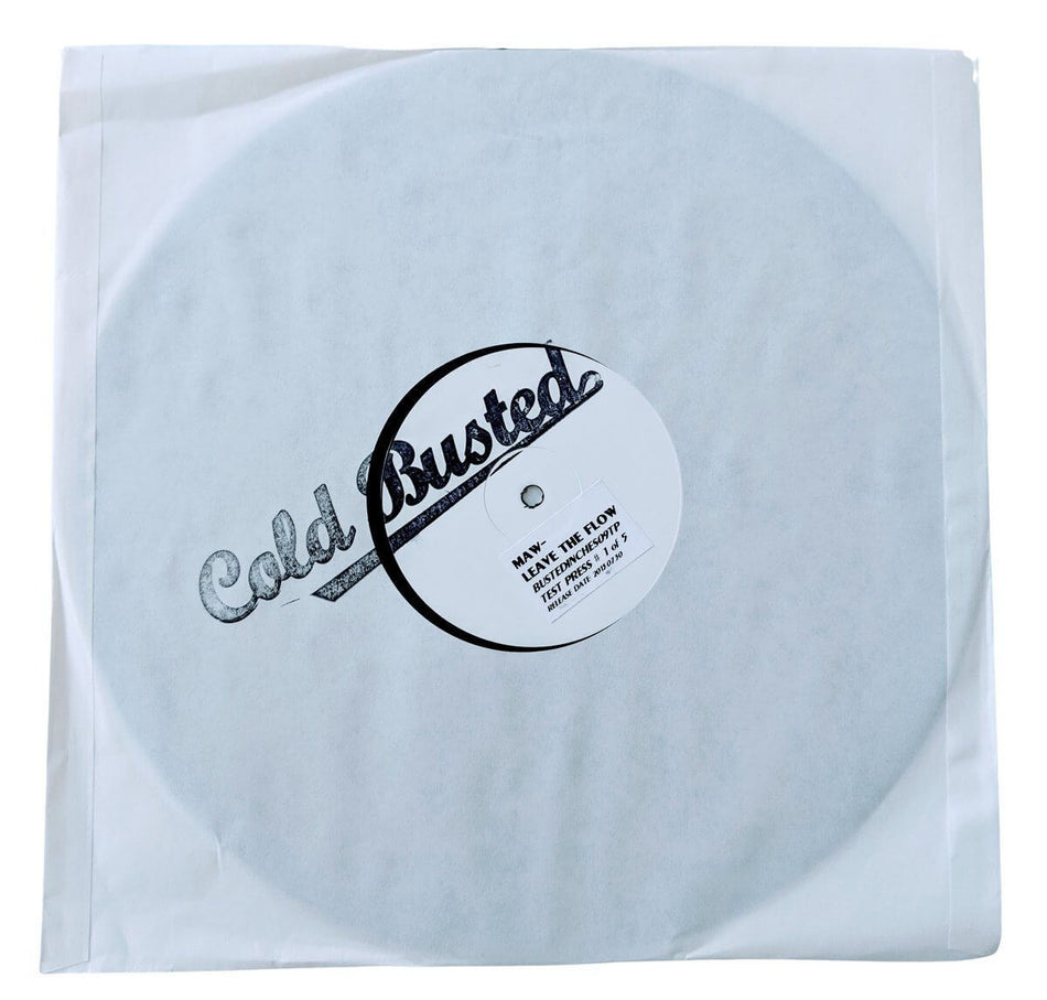 Maw - Leave The Flow - Limited Edition 12 Inch Vinyl Test Pressing