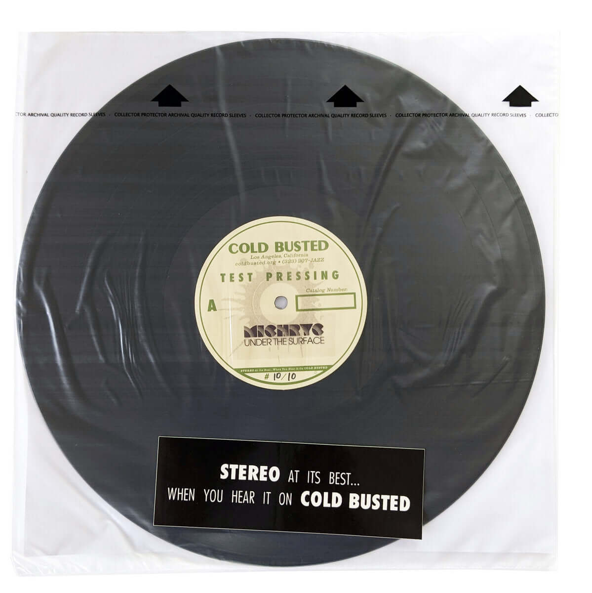 MichRyc - Under The Surface - Limited Edition 12 Inch Vinyl Test Pressing - 