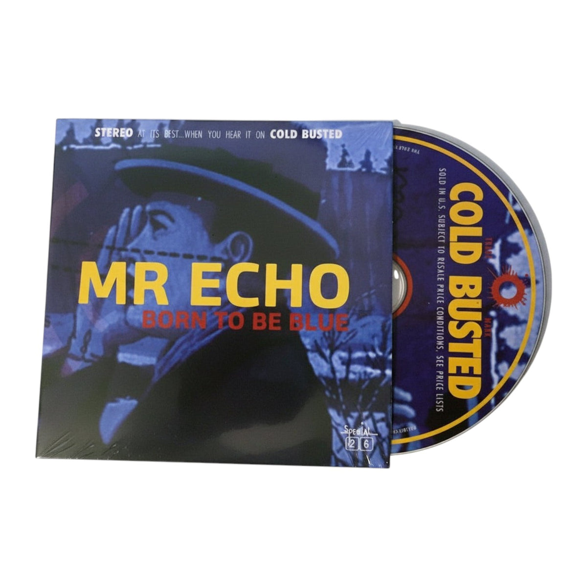 Mr Echo - Born To Be Blue - Limited Edition Compact Disc - Cold Busted