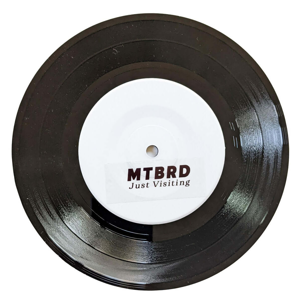 mtbrd - Just Visiting - Limited Edition 7 Inch Vinyl Test Pressing - 