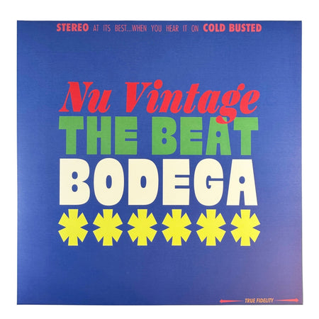 Nu Vintage - The Beat Bodega - Limited Edition White Colored 12 Inch Vinyl - COLD BUSTED