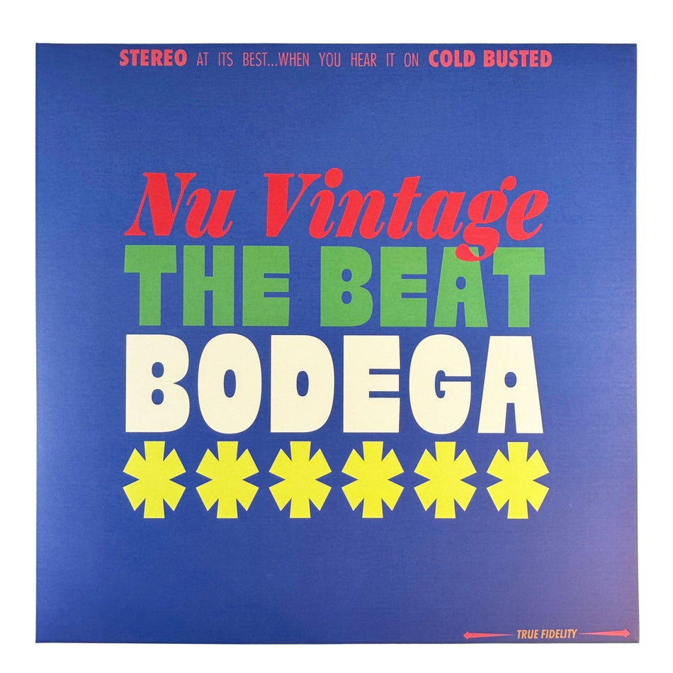 Nu Vintage - The Beat Bodega - Limited Edition White Colored 12 Inch Vinyl - COLD BUSTED