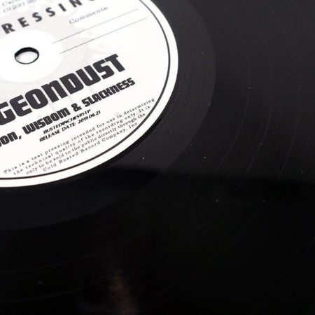 Pigeondust - Moon, Wisdom & Slackness - Damaged - Limited Edition 12 Inch Vinyl Repressed - COLD BUSTED