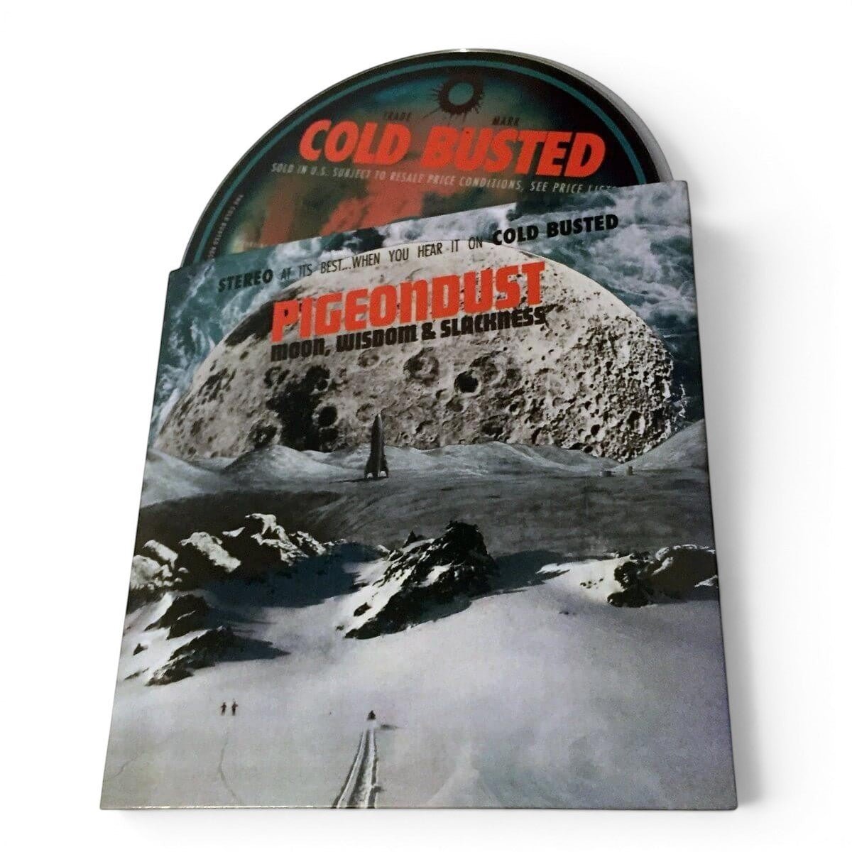 Pigeondust - Moon, Wisdom & Slackness - Damaged - Limited Edition 12 Inch Vinyl Repressed - COLD BUSTED