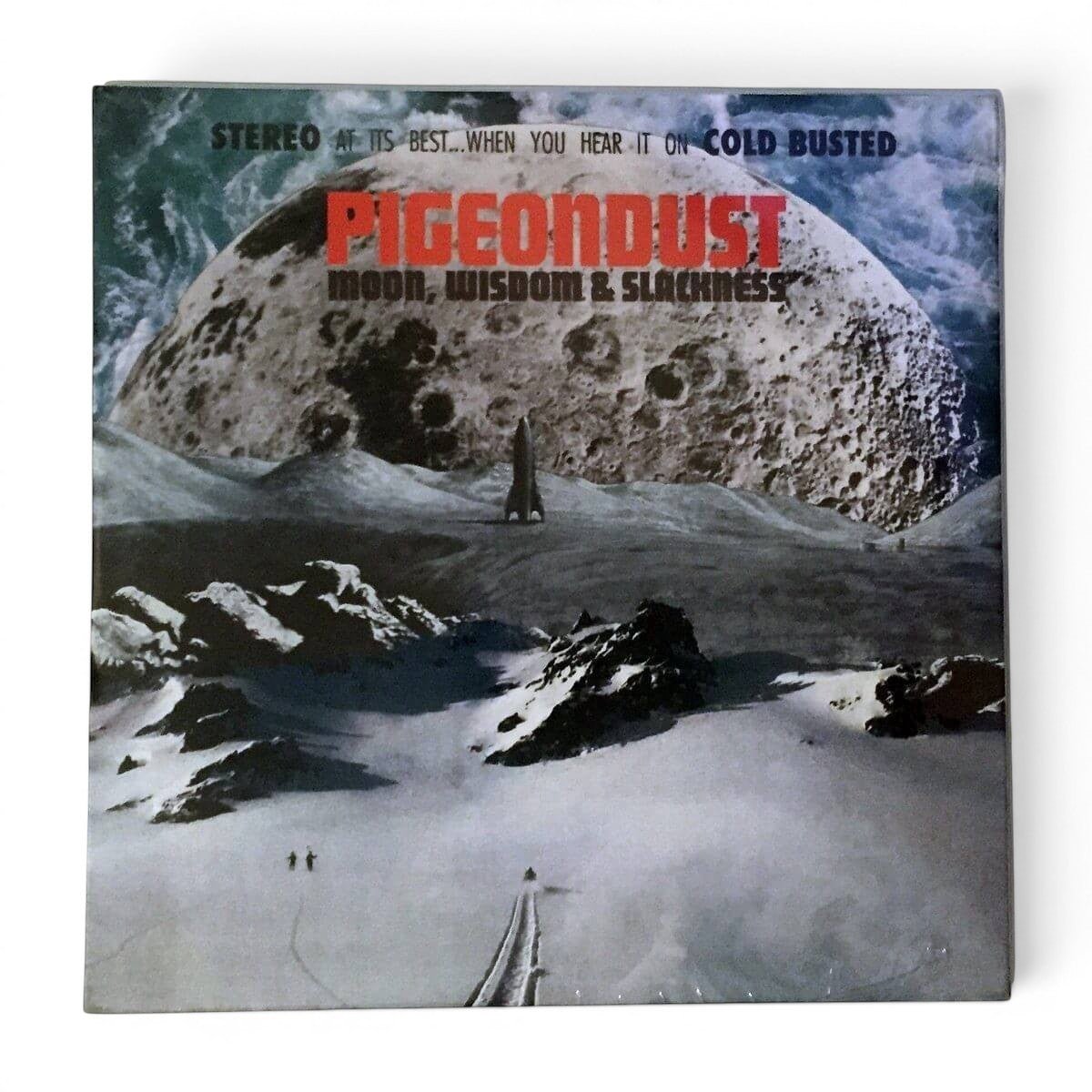 Pigeondust - Moon, Wisdom & Slackness - Damaged - Limited Edition 12 Inch Vinyl Repressed - COLD BUSTED