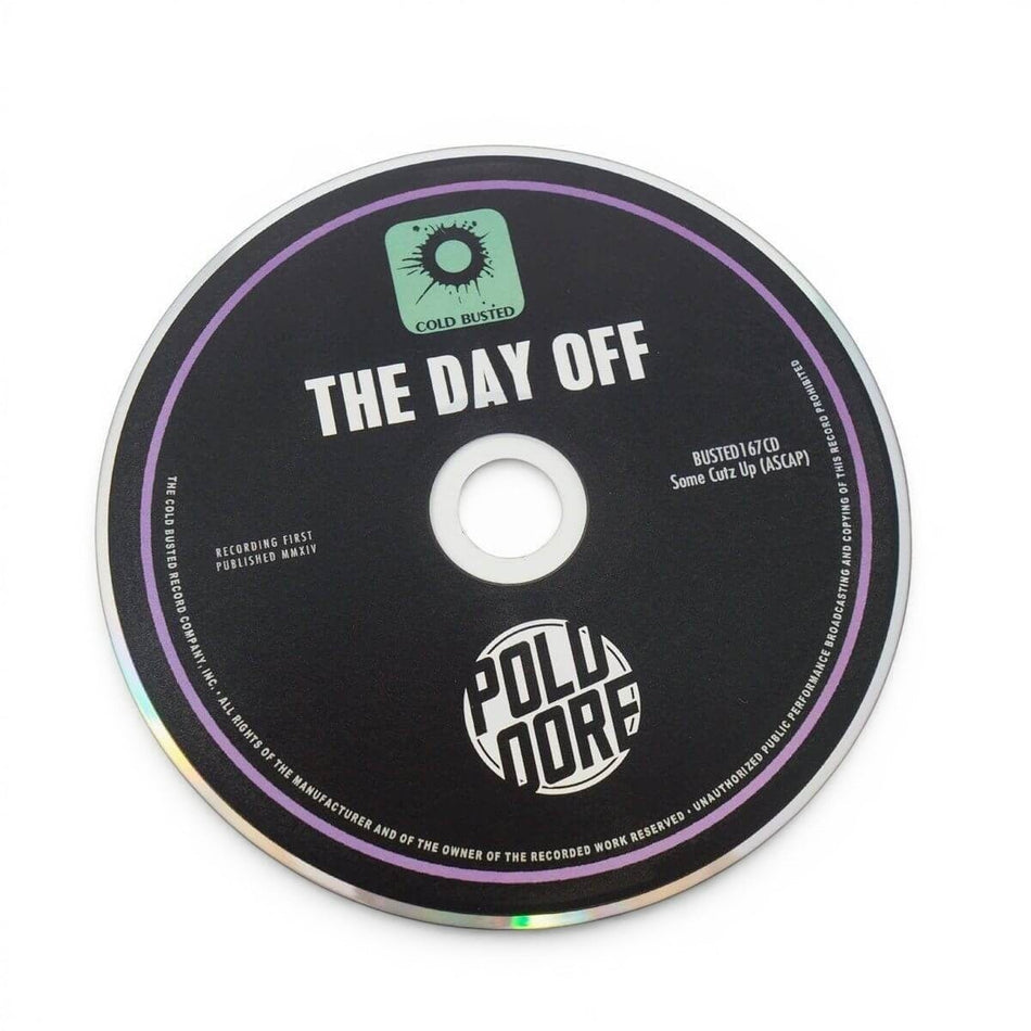 Poldoore - The Day Off - Limited Edition Compact Disc - COLD BUSTED