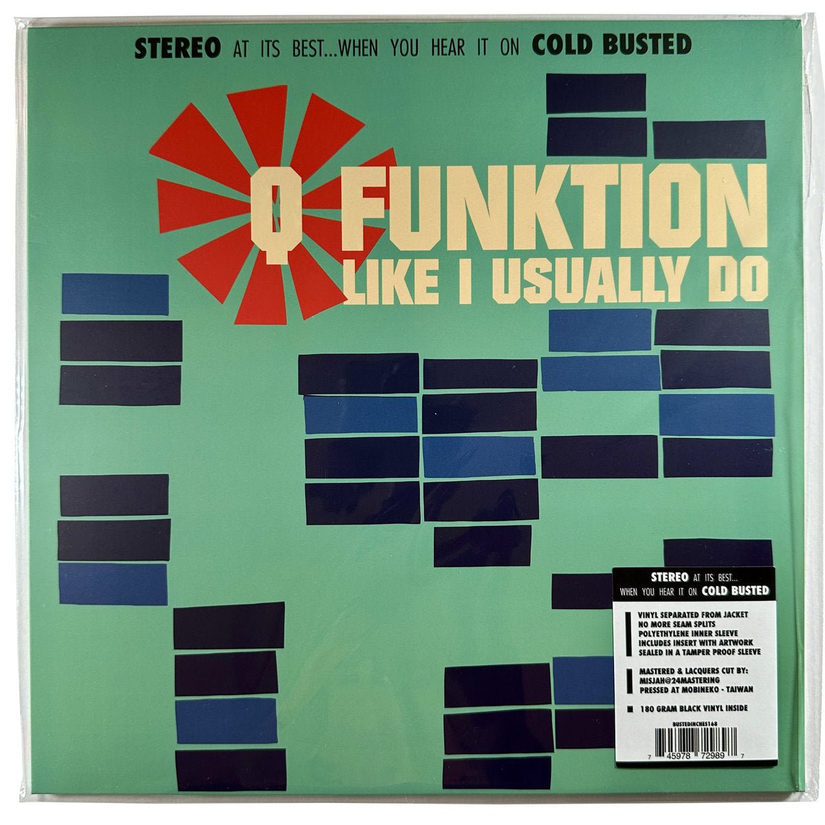 Q Funktion - Like I Usually Do (Remastered) - Limited Edition 12 Inch Vinyl - COLD BUSTED