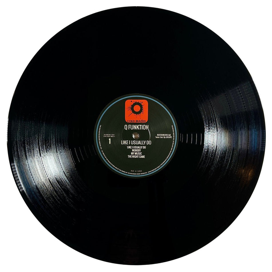 Q Funktion - Like I Usually Do (Remastered) - Limited Edition 12 Inch Vinyl - COLD BUSTED
