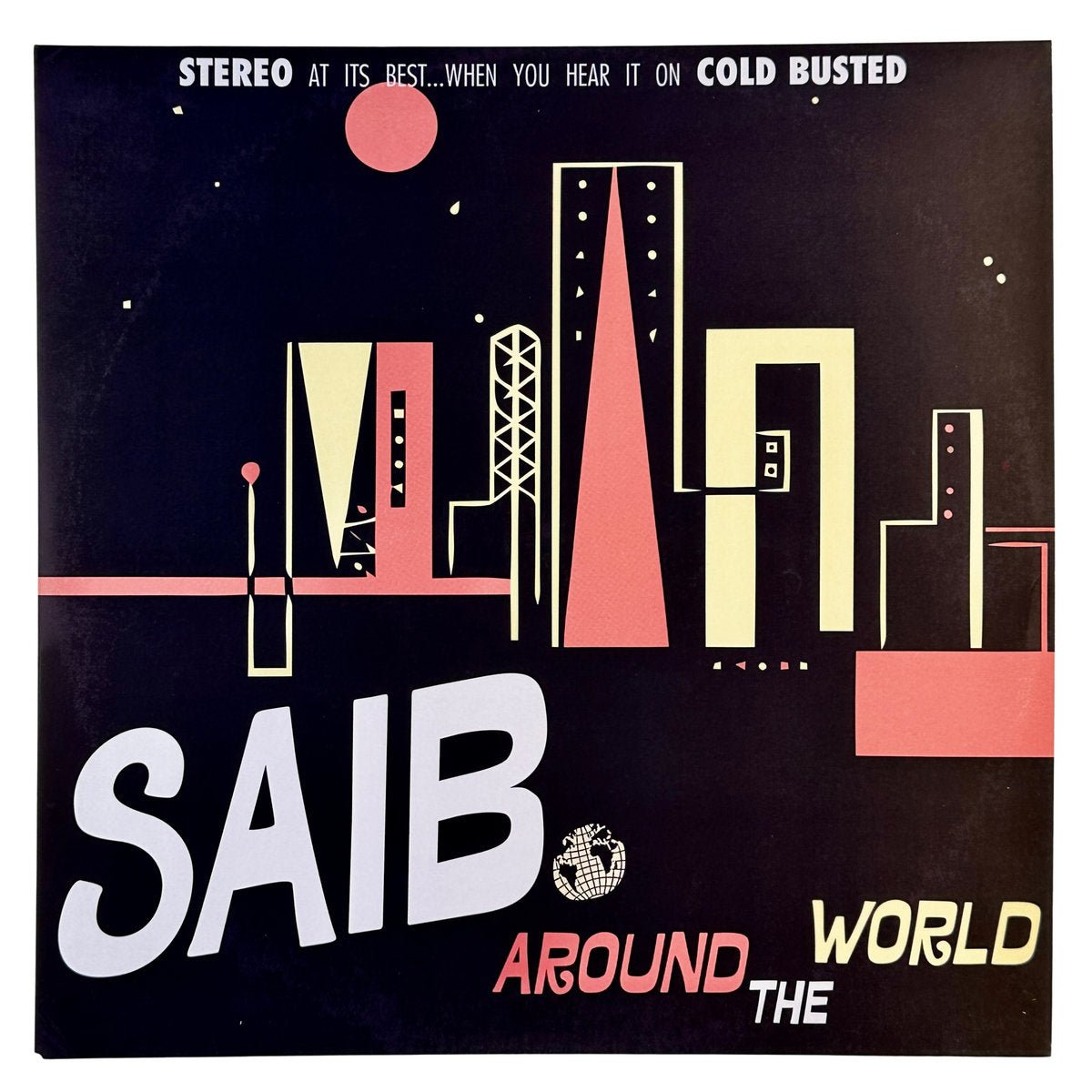 saib. - Around The World (Remastered) - Limited Edition Clear Colored Double 12 Inch Vinyl - COLD BUSTED