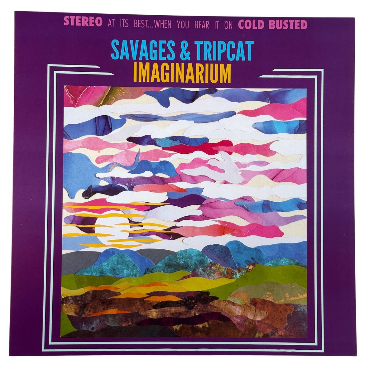 Savages & Tripcat - Imaginarium - Limited Edition Sky Blue Colored 12 Inch Vinyl - COLD BUSTED