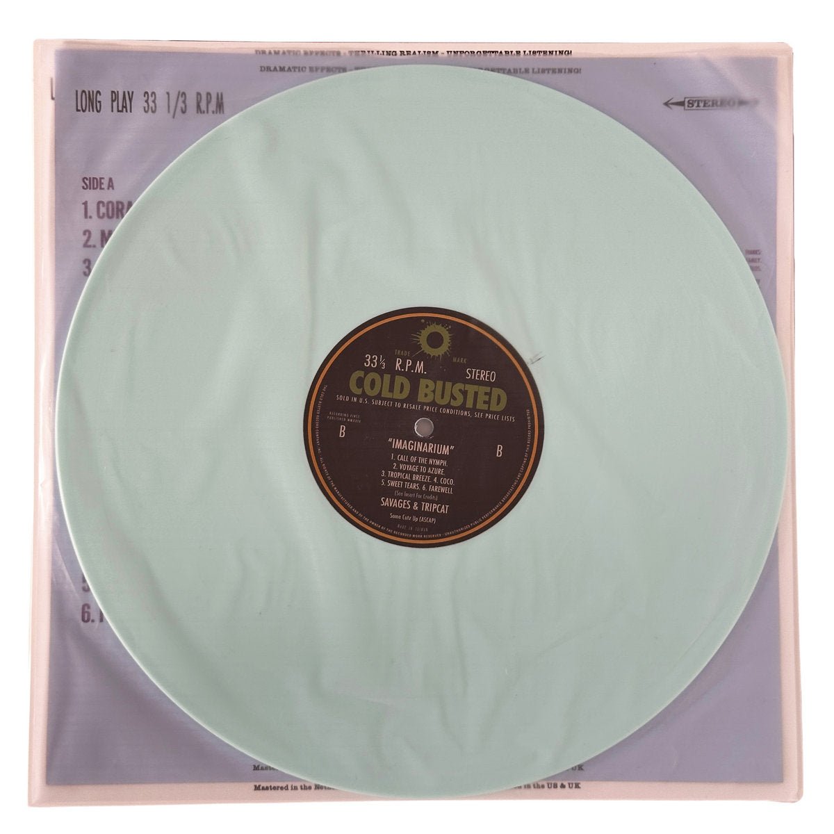 Savages & Tripcat - Imaginarium - Limited Edition Sky Blue Colored 12 Inch Vinyl - COLD BUSTED