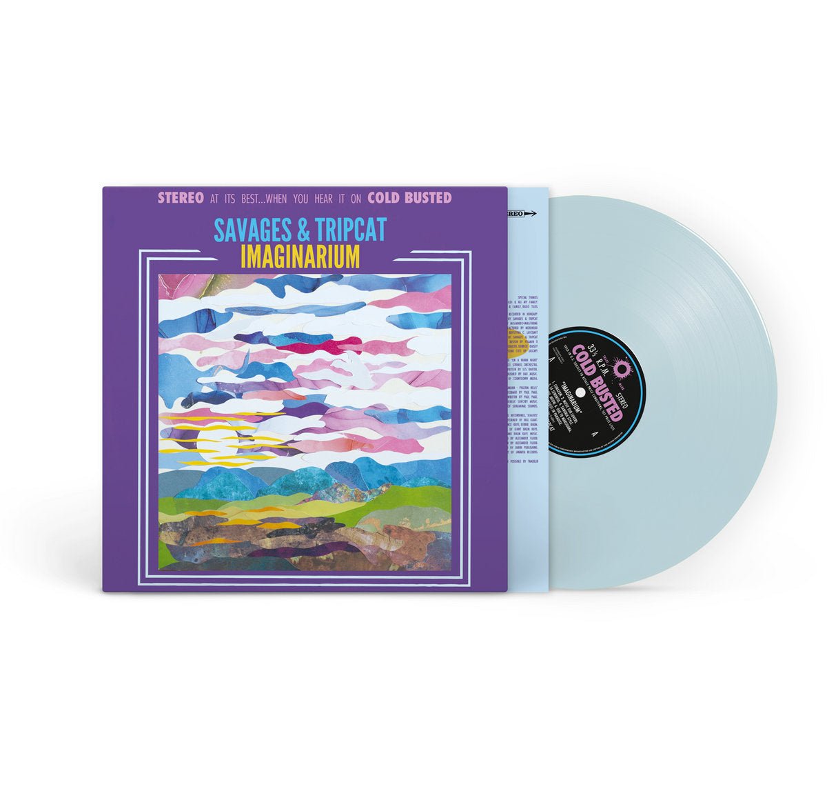 Savages & Tripcat - Imaginarium - PRE - ORDER: Limited Edition Sky Blue Colored 12 Inch Vinyl - COLD BUSTED