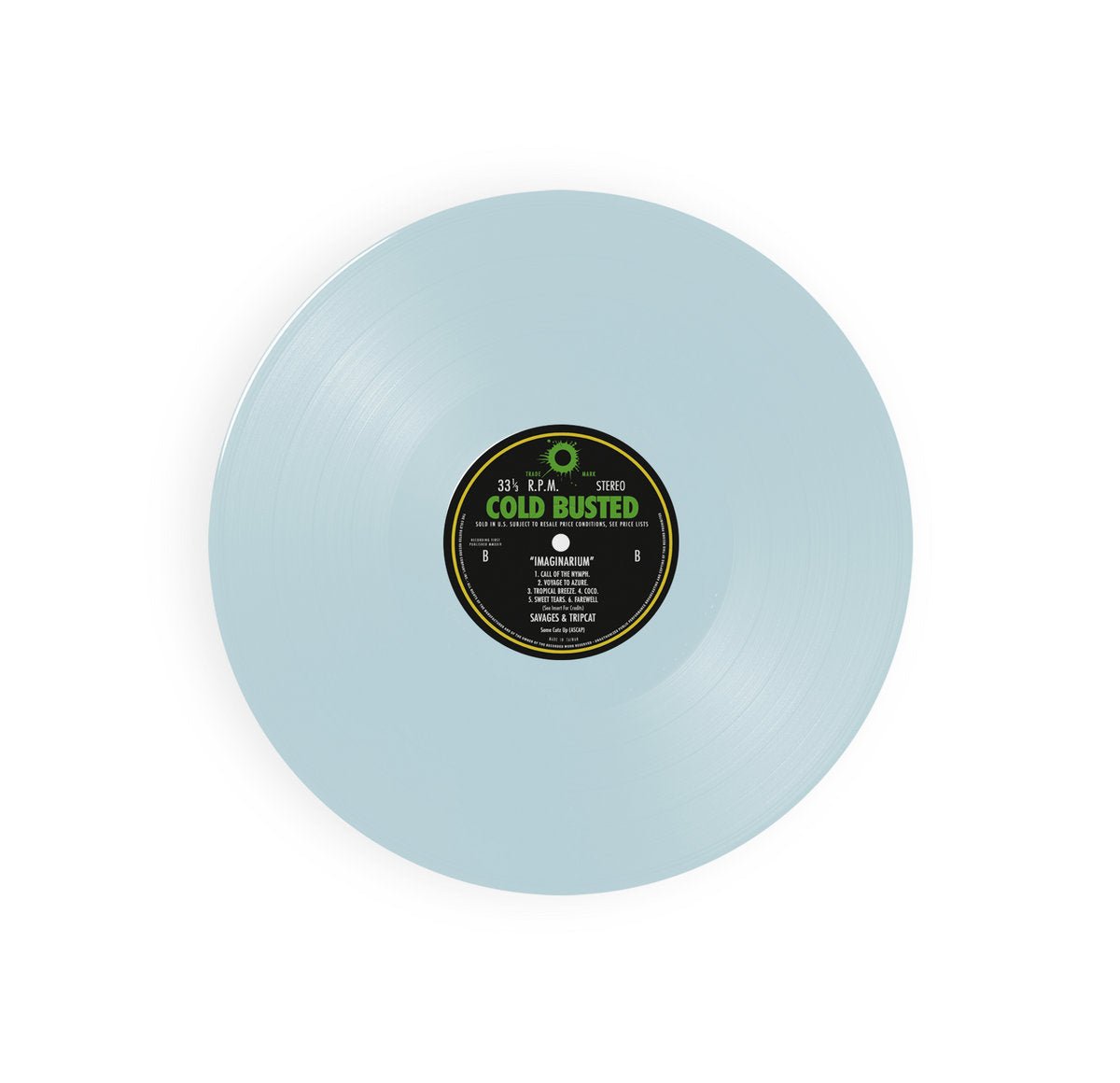 Savages & Tripcat - Imaginarium - PRE - ORDER: Limited Edition Sky Blue Colored 12 Inch Vinyl - COLD BUSTED