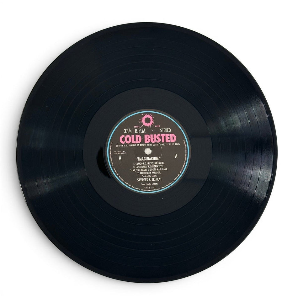 Savages & Tripcat - Imaginarium - Limited Edition 12 Inch Vinyl - COLD BUSTED