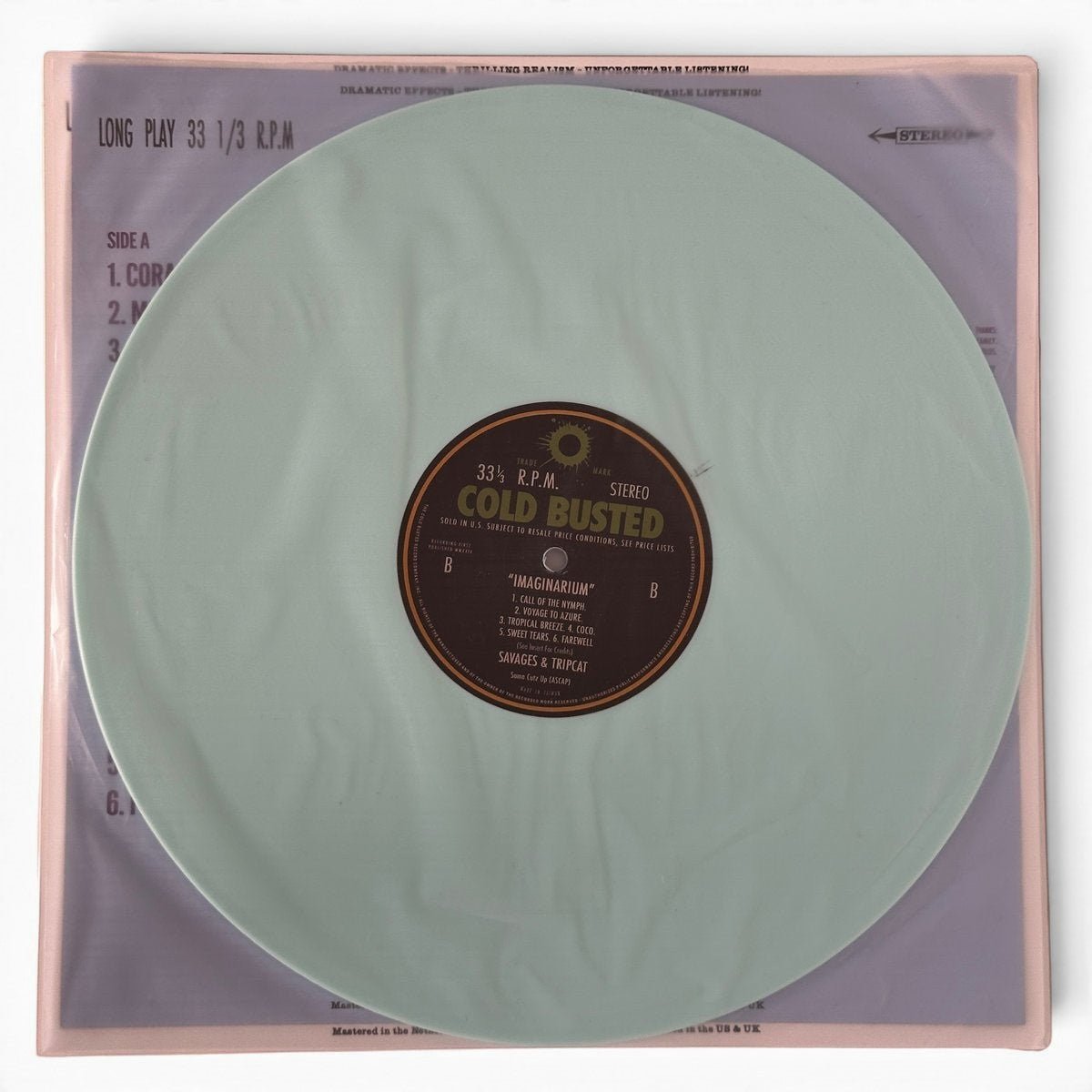 Savages & Tripcat - Imaginarium - Limited Edition Sky Blue Colored 12 Inch Vinyl - COLD BUSTED