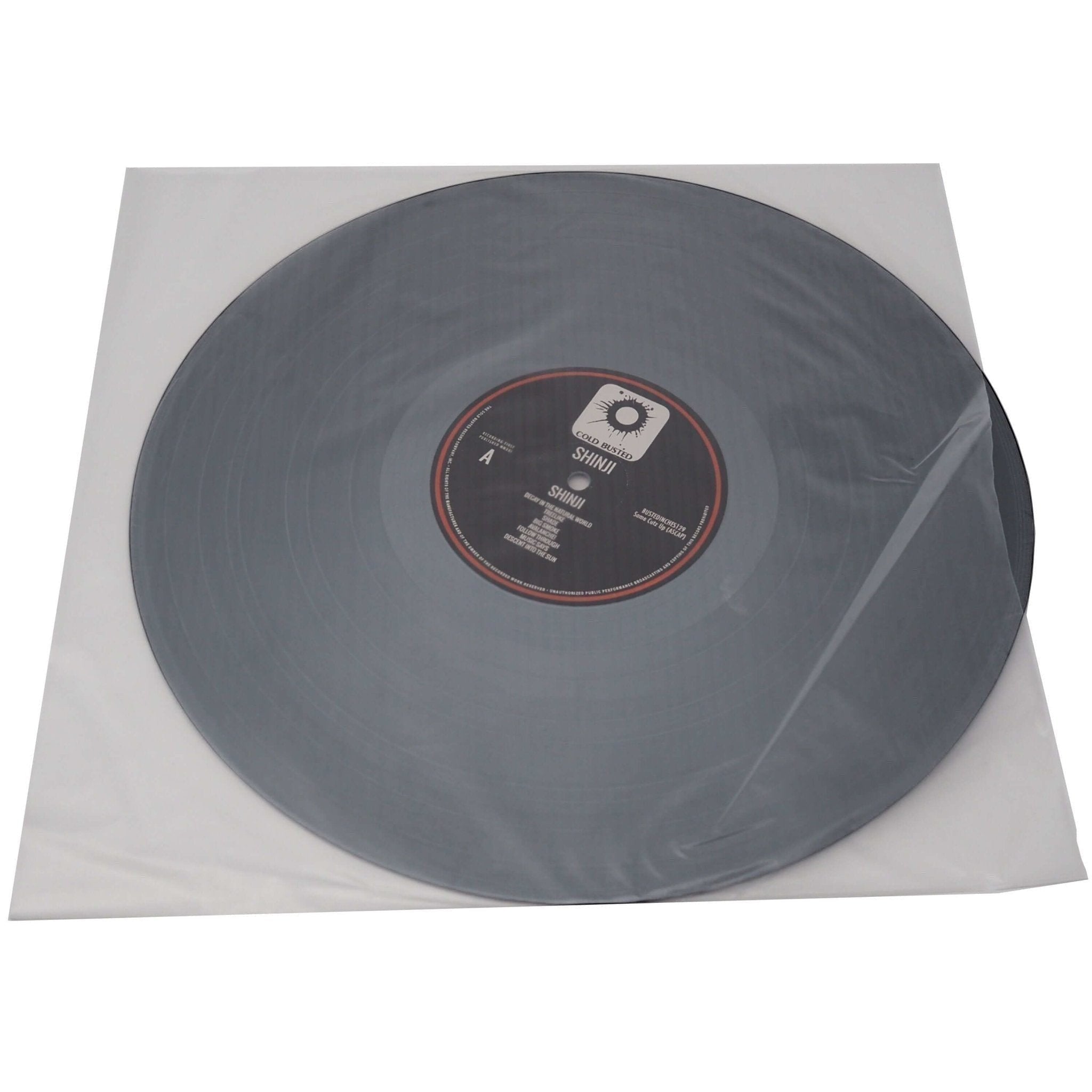 Shinji - Shinji - Limited Edition Solid Silver Colored 12 Inch Vinyl - COLD BUSTED