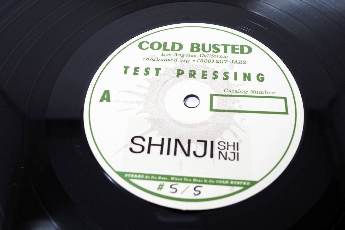 Shinji - Shinji - Limited Edition Solid Silver Colored 12 Inch Vinyl - COLD BUSTED