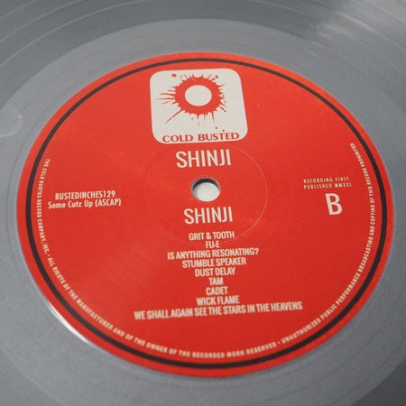 Shinji - Shinji - Limited Edition Solid Silver Colored 12 Inch Vinyl - COLD BUSTED