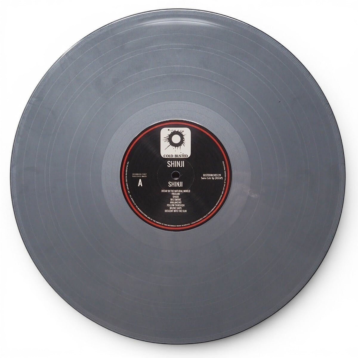 Shinji - Shinji - Limited Edition Solid Silver Colored 12 Inch Vinyl - COLD BUSTED