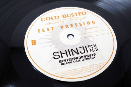 Shinji - Shinji - Limited Edition Solid Silver Colored 12 Inch Vinyl - COLD BUSTED
