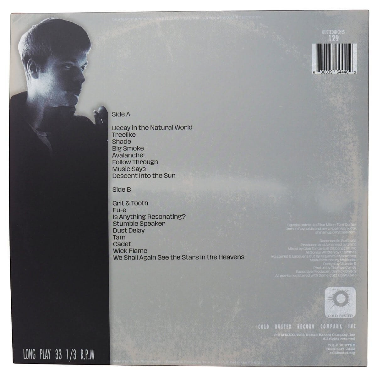 Shinji - Shinji - Limited Edition Solid Silver Colored 12 Inch Vinyl - COLD BUSTED