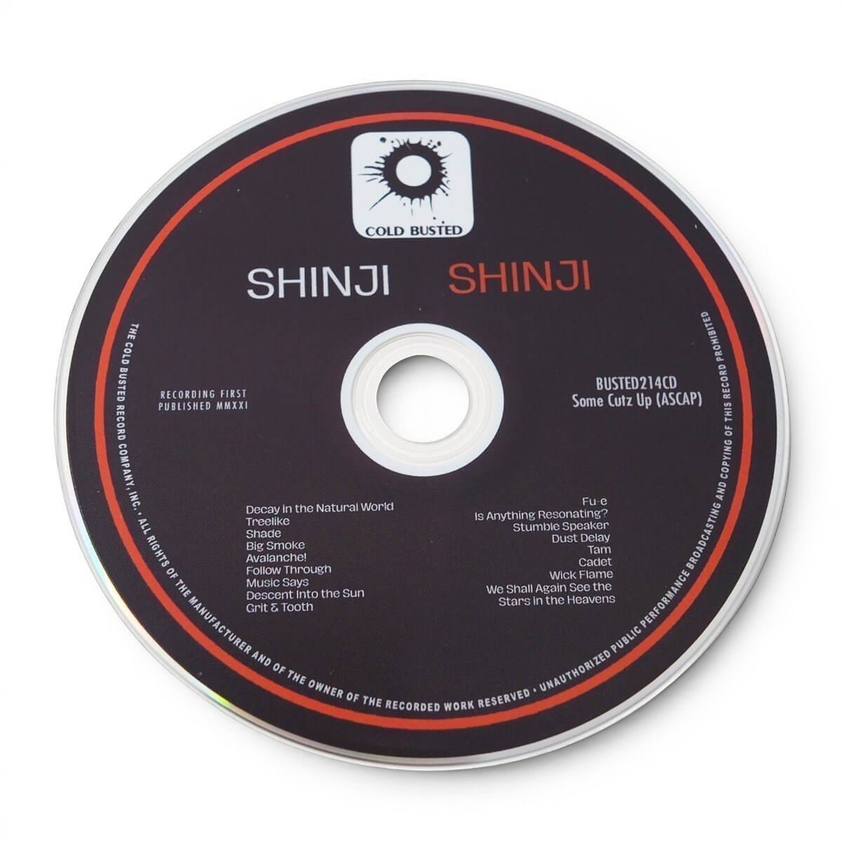 Shinji - Shinji - Limited Edition Solid Silver Colored 12 Inch Vinyl - COLD BUSTED
