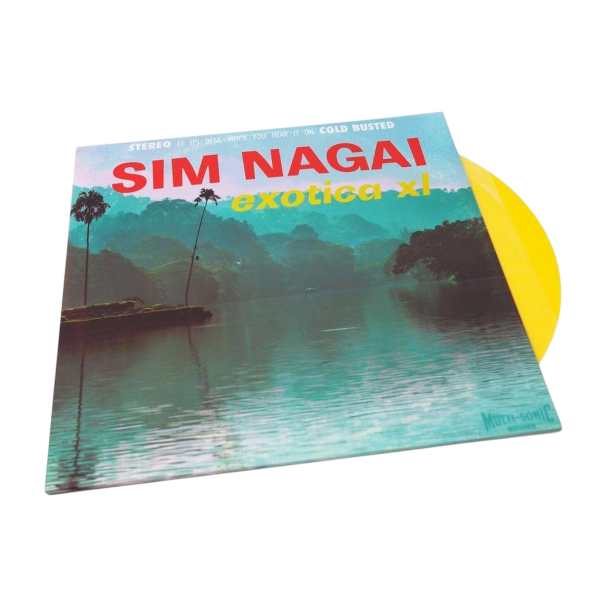 Sim Nagai - Exotica XL - Limited Edition 12 Inch Yellow Colored Vinyl - 